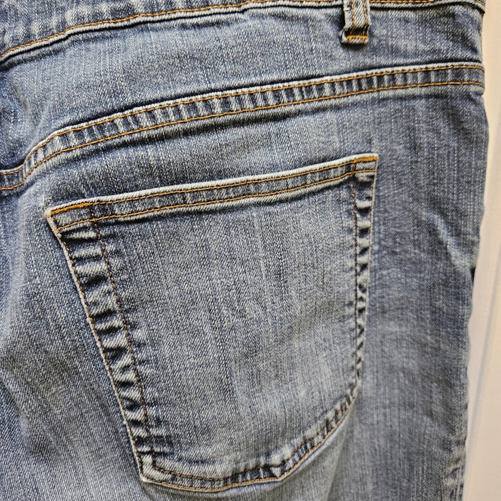 Coldwater Creek Womens‎ Blue Denim Jeans Size L16 Straight Leg - Picture 4 of 10